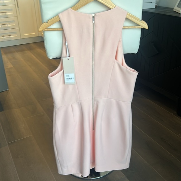 Keepsake the Label Rose Pink Sleeveless Asymmetrical Jupiter Short Dress Size L - Picture 10 of 17